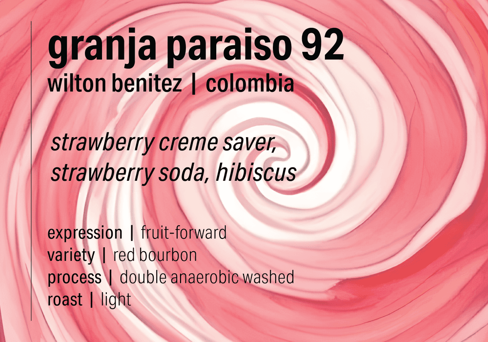 Granja Paraiso 92 Red Bourbon - 8 oz.