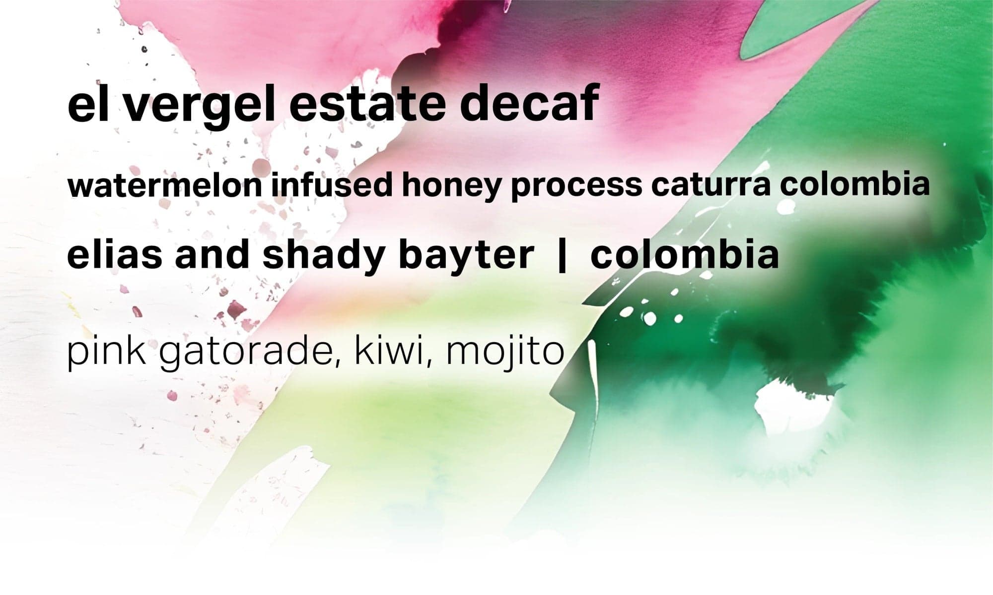 El Vergel Estate Decaf Watermelon Infused Honey - 8 oz.
