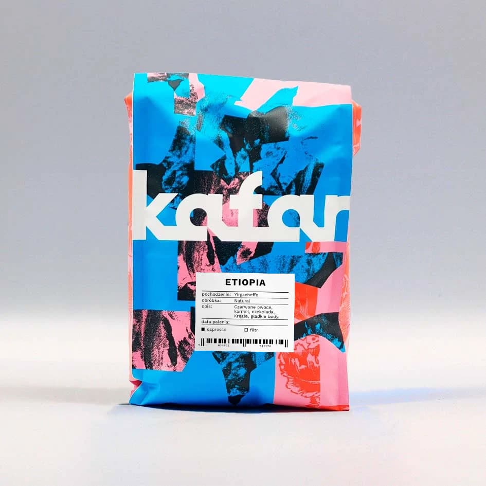 Kawa Ziarnista Specialty ETIOPIA YIRGACHEFFE – espresso – 1kg