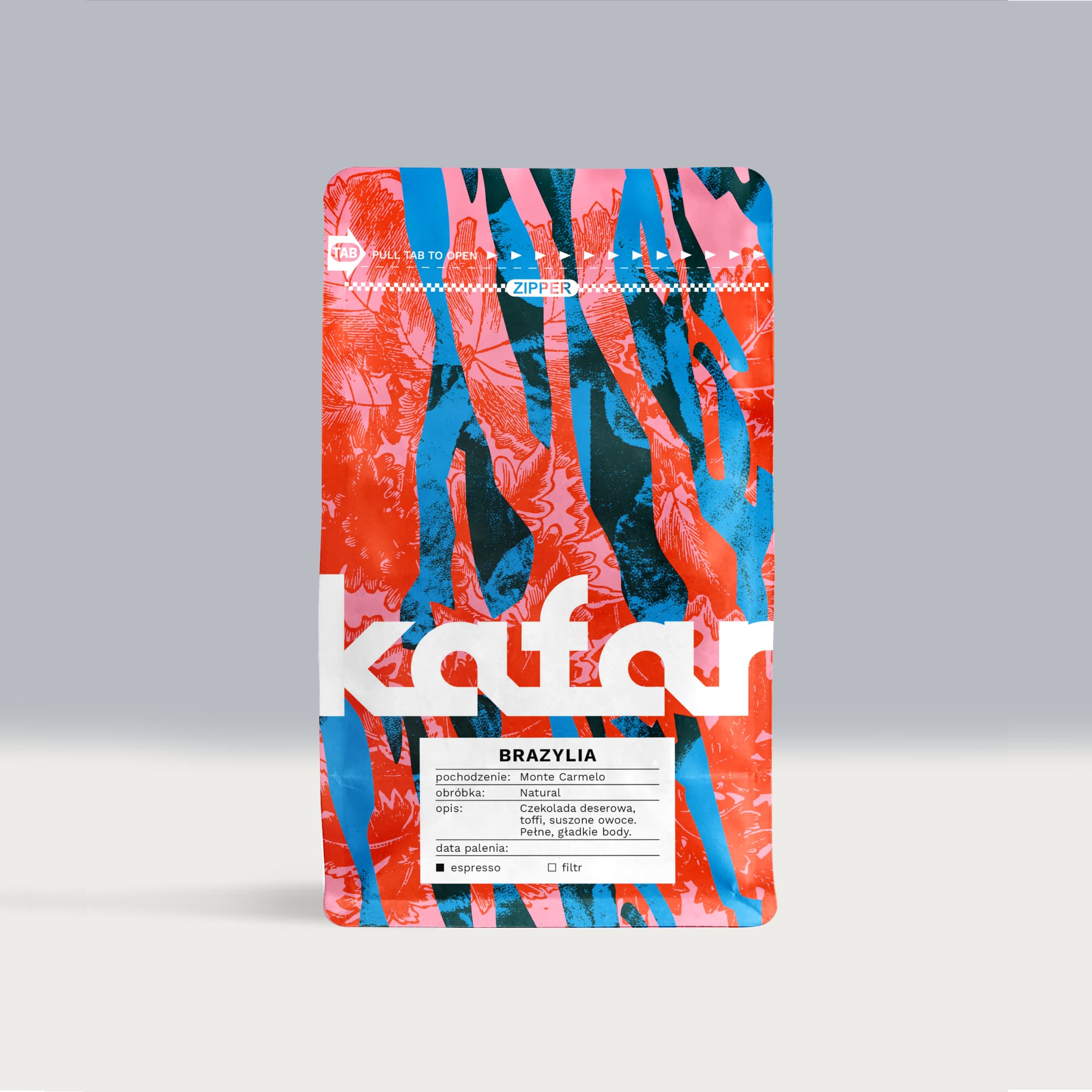 Kawa Ziarnista Specialty BRAZYLIA MONTE CARMELO – espresso – 250gr